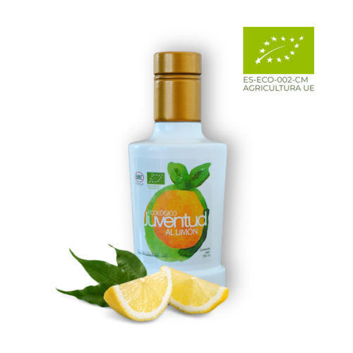 Finca la Oliveta: JUVENTUD AL LIMON – Bio-Olivenöl mit Zitronensanft (zitronig-frisch)
