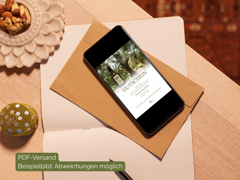 Gutschein "Genussbotschaft" PDF