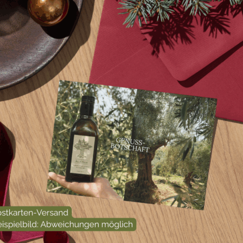 Gutschein „Genussbotschaft“ Karte