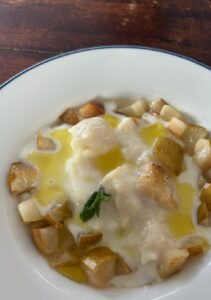Mehlklösschen mit Olivenöl Rezept
